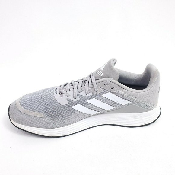 adidas Duramo SL Mens 9.5 Shoes Running Training Athletic Sneakers Gray FW8677 - Picture 6 of 11